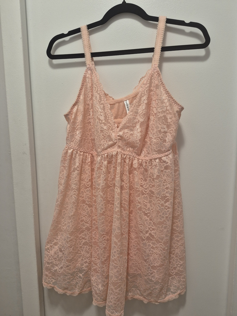 Torrid Women's Lace Sleep Chemise - Pink Size 2